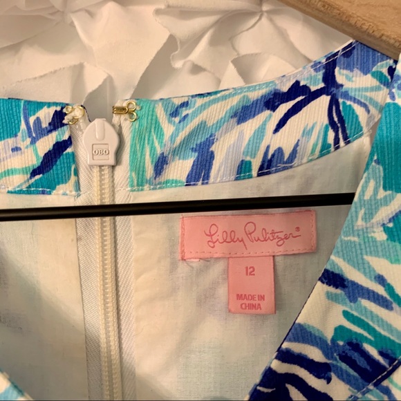 NWOT Lilly Pulitzer Ashlyn Shift Dress SZ 12 - Picture 8 of 9